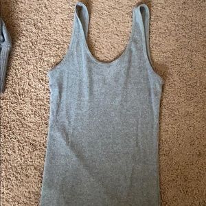 Grey Hollister tank top